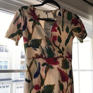 Zara floral dress